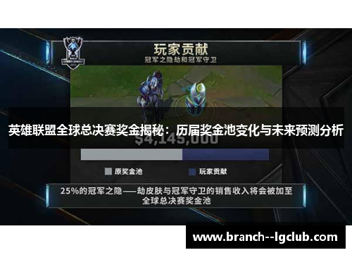 英雄联盟全球总决赛奖金揭秘：历届奖金池变化与未来预测分析